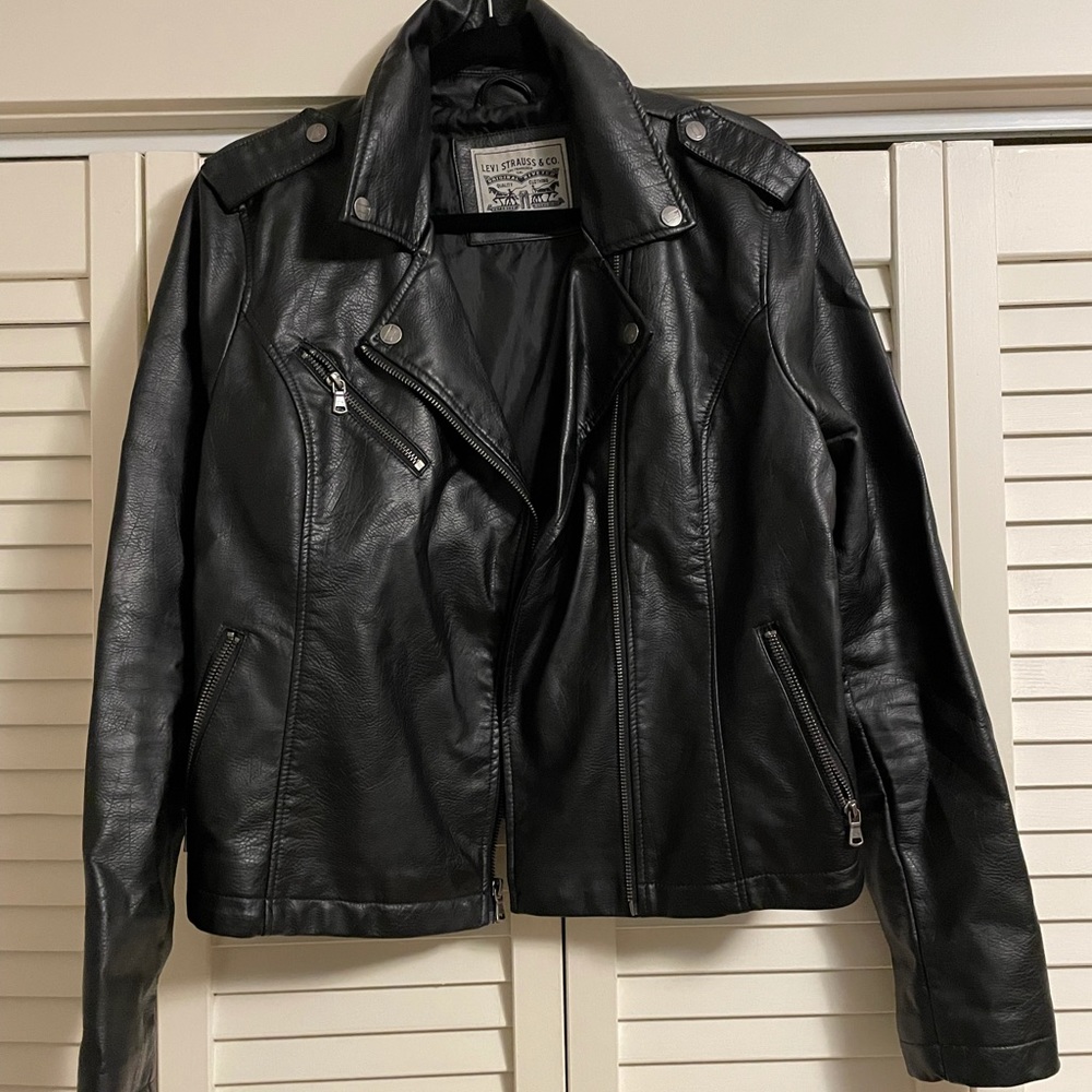 Levi’s vegan leather jacket